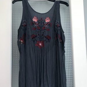 Dk Gray Free People Tank Top.